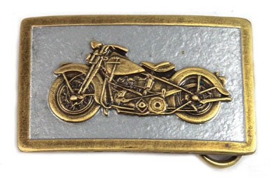 1948 Panhead Pewter Belt Buckle - V-Twin Mfg.