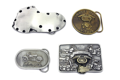 V-Twin Shovelhead Series Belt Buckle Set - V-Twin Mfg.