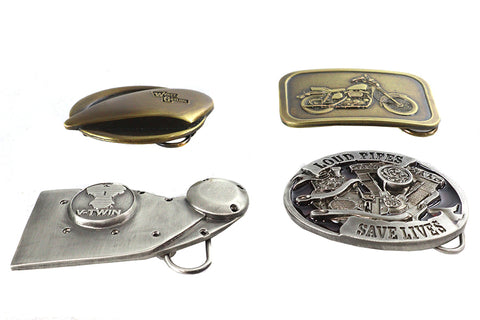 V-Twin Ironhead Series Belt Buckle Set - V-Twin Mfg.