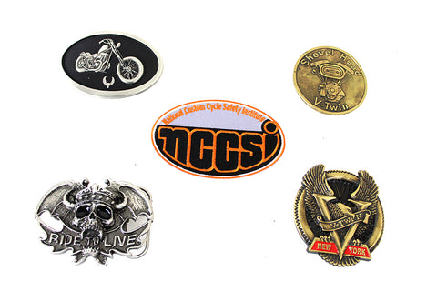 V-Twin Chopper Series Belt Buckle Set - V-Twin Mfg.