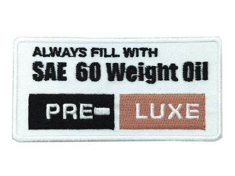 SAE 60 Weight Oil Patches - V-Twin Mfg.