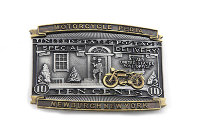 Postage Belt Buckle - V-Twin Mfg.