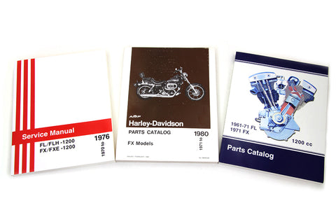 Shovelhead Manual Set - V-Twin Mfg.
