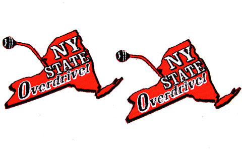 New York State Overdrive Patch Set - V-Twin Mfg.