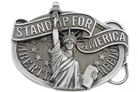 Liberty Belt Buckle - V-Twin Mfg.