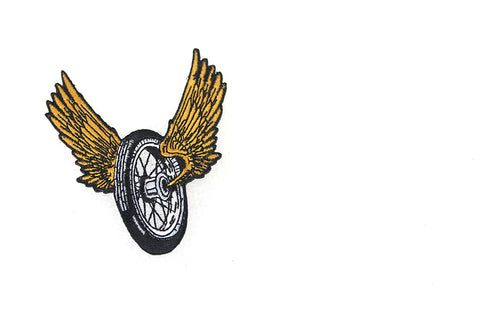Winged Wheel Patch Set - V-Twin Mfg.
