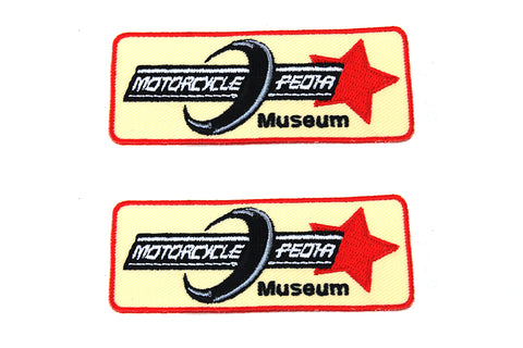Motoryclepedia Museum Patch Set - V-Twin Mfg.
