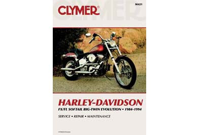 Clymer Repair Manual for 1984-1999 FXST-FLST - V-Twin Mfg.