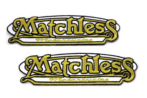 Matchless Motorcycle Patches - V-Twin Mfg.