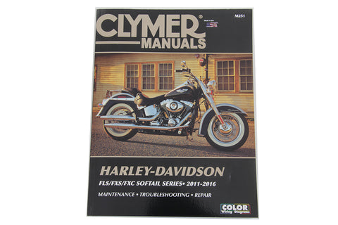 Clymer Repair Manual for 2011-Up FXST, FLST - V-Twin Mfg.