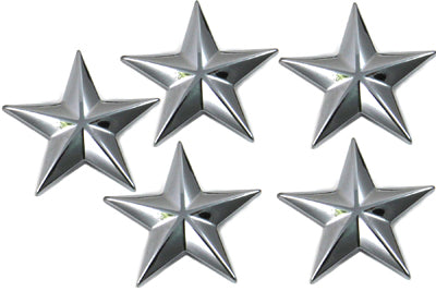 Chrome Decorative Star Studs - V-Twin Mfg.