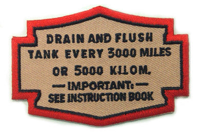 Drain Oil Patches - V-Twin Mfg.