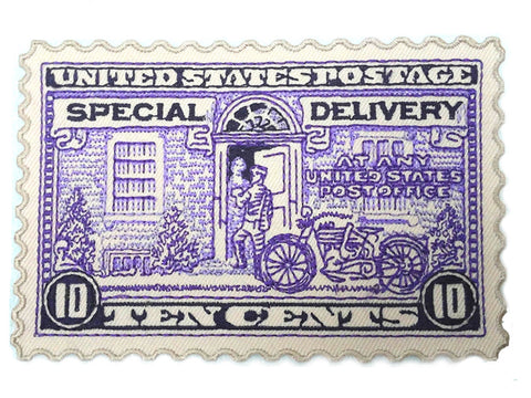 Delivery Stamp Patches - V-Twin Mfg.