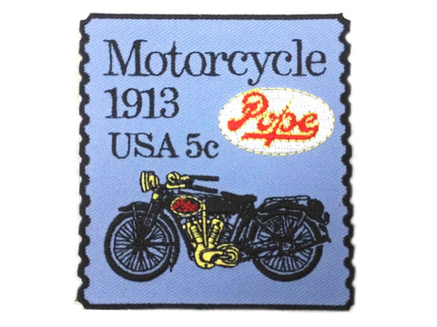 1913 Motorcycle Stamp Patches - V-Twin Mfg.