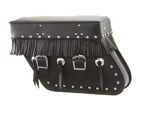 Glide Leather Saddlebags - V-Twin Mfg.
