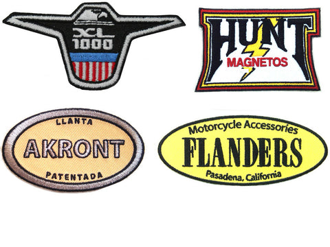 Cloth Patch Set Series 6 - V-Twin Mfg.