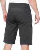 100% Airmatic Shorts - Charcoal - US 34 40021-00017