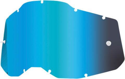 100% Accuri 2/Racecraft 2/Strata 2 Lens - Blue Mirror 59078-00004