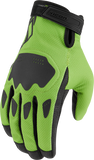 ICON Hooligan™ CE Gloves - Green - XL 3301-4369