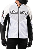 ICON Mesh AF™ Leather Jacket - White - 2XL 2810-3906