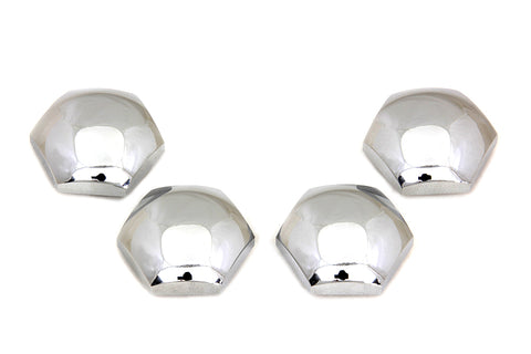 Rocker Shaft End Nut Stock Chrome - V-Twin Mfg.