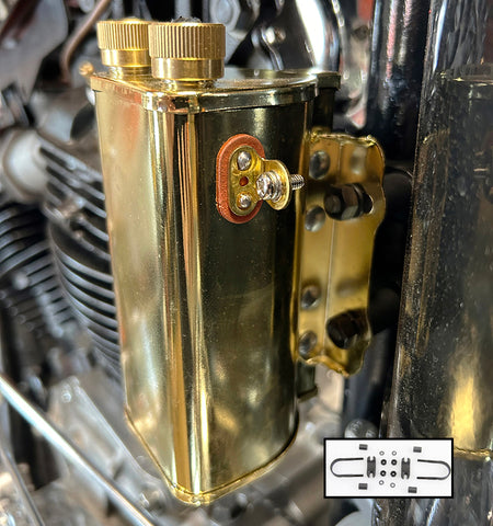 Coil Mount Kit Parkerized - V-Twin Mfg.