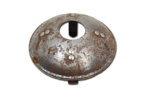 Rear Hub Cap Raw Steel - V-Twin Mfg.