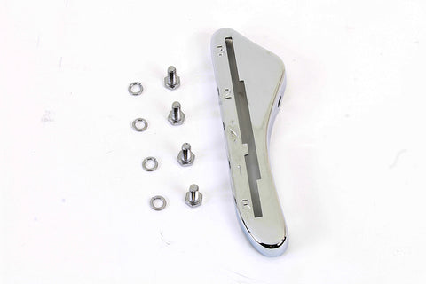 Chrome 3 Speed and Reverse Left Side Tank Hand Shifter Gate - V-Twin Mfg.