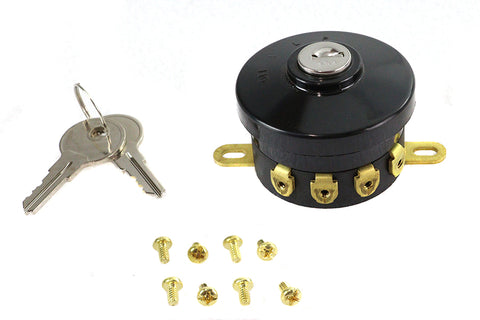 Replica Indian Ignition Switch with 2 Keys - V-Twin Mfg.