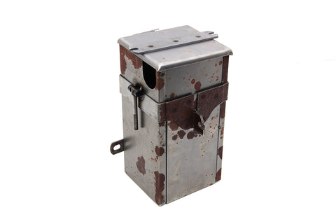45 inch WL Battery Box Raw - V-Twin Mfg.