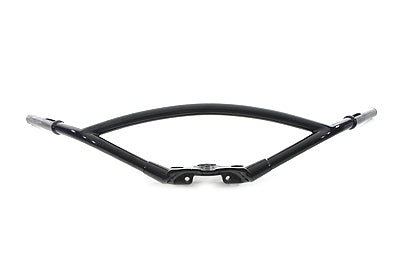 Hollywood Style Offset Handlebars Black - V-Twin Mfg.