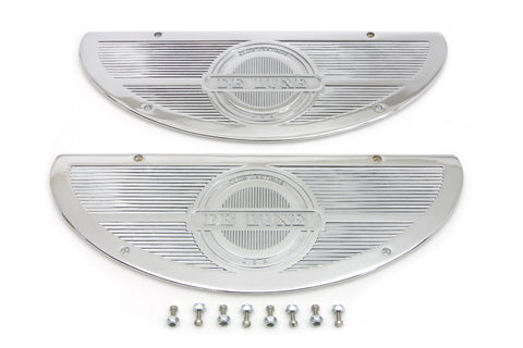 Deluxe Footboard Insert Chrome - V-Twin Mfg.