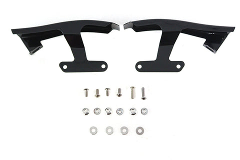 Black Saddlebag Filler Strip Set - V-Twin Mfg.