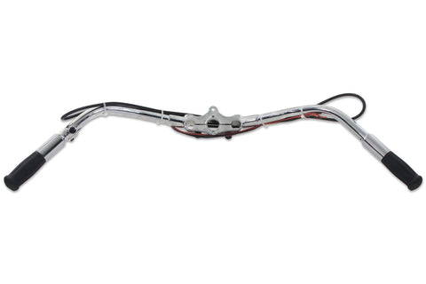 Inline Spring Fork Handlebar Assembly Chrome - V-Twin Mfg.
