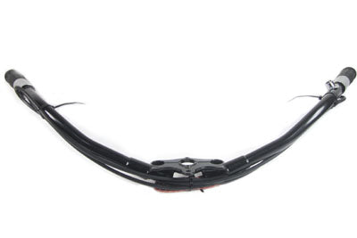 Inline Spring Fork Handlebar Assembly Black - V-Twin Mfg.