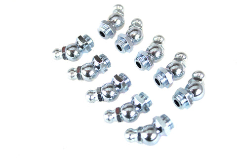 Alemite Grease Fitting White Zinc - V-Twin Mfg.