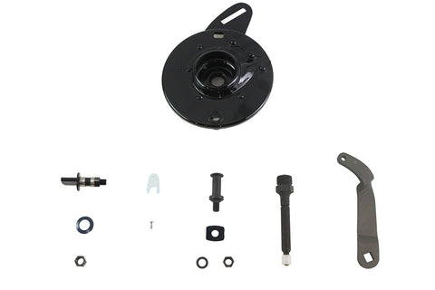 45 inch WL Rear Brake Backing Plate Kit Black - V-Twin Mfg.