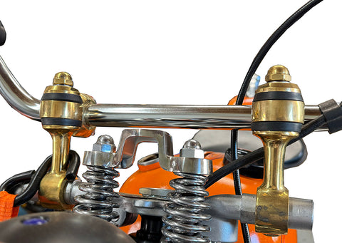 Brass Flanders Riser Kit - V-Twin Mfg.