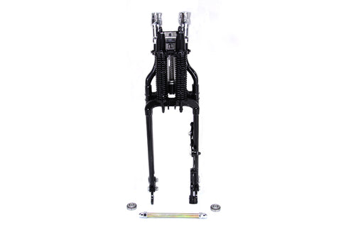 FLSTS Complete Offset Spring Fork Assembly Black - V-Twin Mfg.