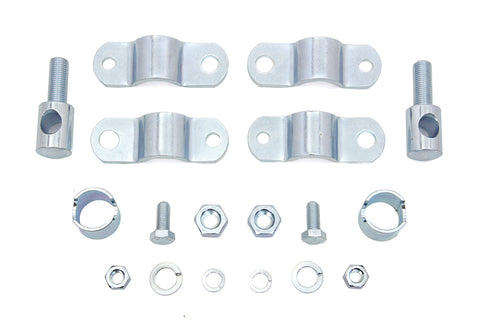 Windshield Clamp Kit Zinc - V-Twin Mfg.
