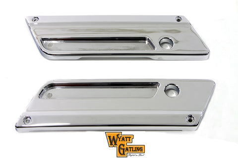 Wyatt Gatling Saddlebag Face Plate - V-Twin Mfg.