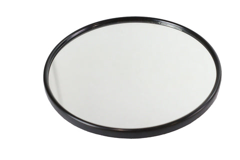 Replica 5 inch Round Mirror Black - V-Twin Mfg.