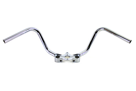 WR Hillclimber Spring Fork Inline Handlebar Chrome - V-Twin Mfg.