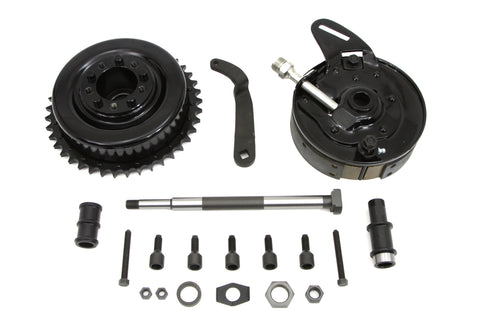 45 Rear Brake Backing Plate Assembly - V-Twin Mfg.