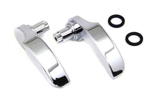 Chrome Saddlebag Handle Kit - V-Twin Mfg.