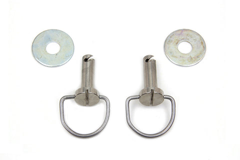 Bail Head Style Saddlebag Stud Set - V-Twin Mfg.