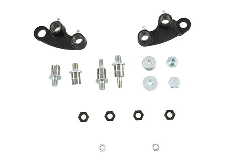 Spring Fork Rocker Set Black - V-Twin Mfg.