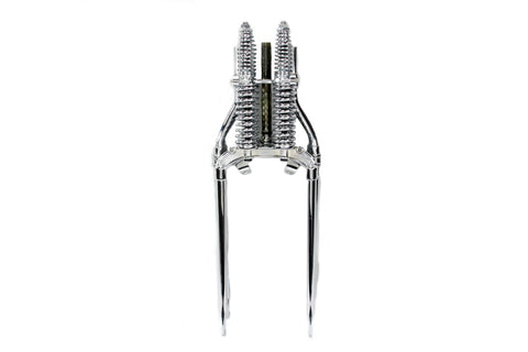 18 inch Spring Fork Assembly Chrome - V-Twin Mfg.