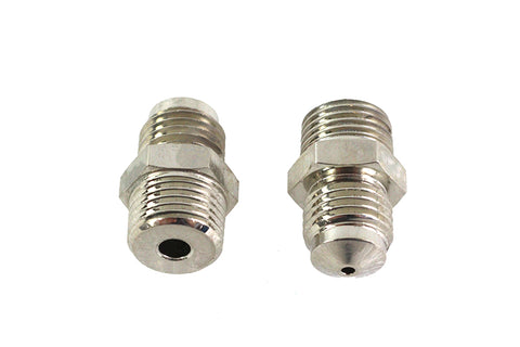 Knucklehead Nickel Plated Rocker Box Fitting - V-Twin Mfg.