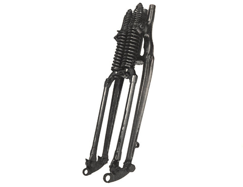 VL 1 inch Spring Fork Assembly Black - V-Twin Mfg.